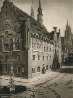 'Ulm. Town - Hall - Cathedral Tower', 1931. Artist: Kurt Hielscher.