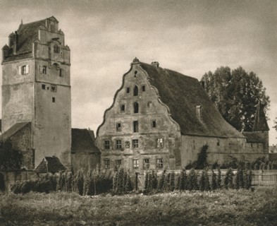 'Dinkelsbuhl. Nordlinger Gate - Town Mill', 1931. Artist: Kurt Hielscher.