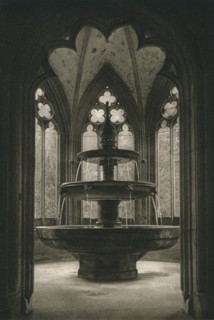 'Kloster Maulbronn - Maulbronn Abbey, Well in the Cloister', 1931. Artist: Kurt Hielscher.