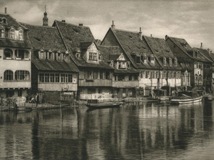 'Bamberg - Little Venice, 1931. Artist: Kurt Hielscher.