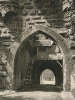 'Iphofen - Einersheimer Tor', 1931. Artist: Kurt Hielscher.