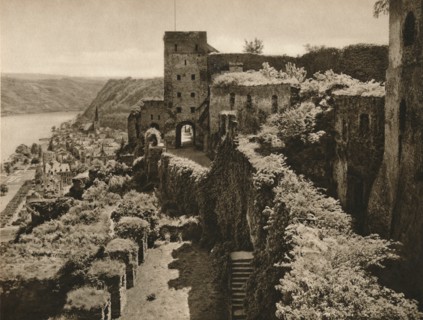 'St. Goar. Rheinfels ruins', 1931. Artist: Kurt Hielscher.