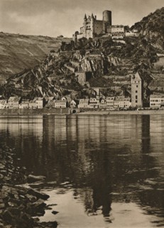 'St. Goarshausen. Burg Katz', 1931. Artist: Kurt Hielscher.