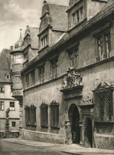 'Coburg. Residenzschloss', 1931. Artist: Kurt Hielscher.