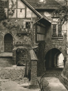 'Wartburgwinkel. Corner of the Wartburg', 1931. Artist: Kurt Hielscher.