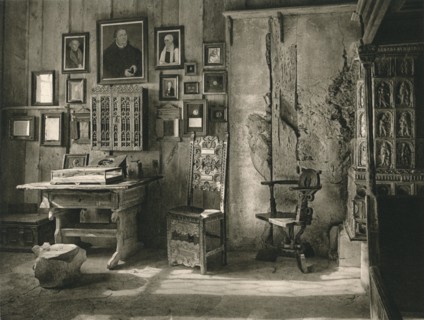 'Wartburg. Luther's room', 1931. Artist: Kurt Hielscher.