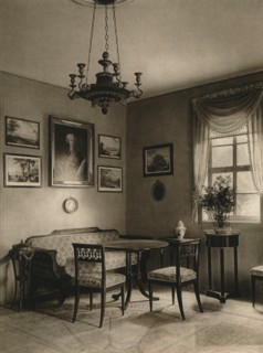 'Weimar. Interior of Tiefurt Castle', 1931. Artist: Kurt Hielscher.
