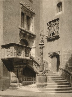 'Goritz - Town Hall Stairs', 1931. Artist: Kurt Hielscher.