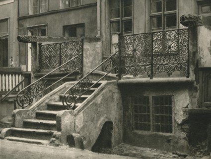'Danzig. Flight of steps in the Frauengasse', 1931. Artist: Kurt Hielscher.