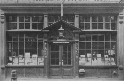 Shop front on West Street, Boston, Massachusetts, 1925. Artist: Unknown.