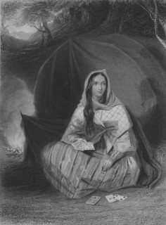 'The Gipsy', c1850. Artist: Albert Henry Payne.