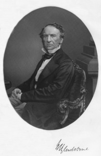 'William Ewart Gladstone', 1859. Artist: Edward William Stodart.