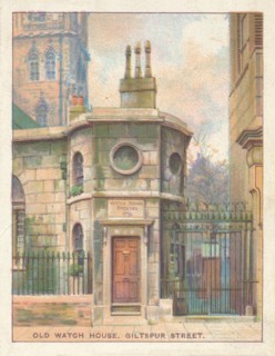 'Old Watch House, Giltspur Street', 1929. Artist: Unknown.