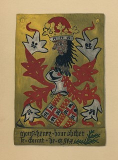 'Plate LXI - Sir Henry Bourchier, Lord Bourchier, Count of EU, and Earl of Essex, KG', 1872. Artist: Unknown.