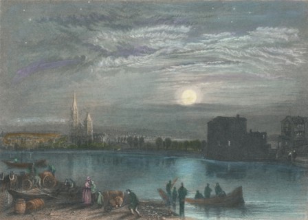 'Saint Denis', 1835. Artist: William Miller.