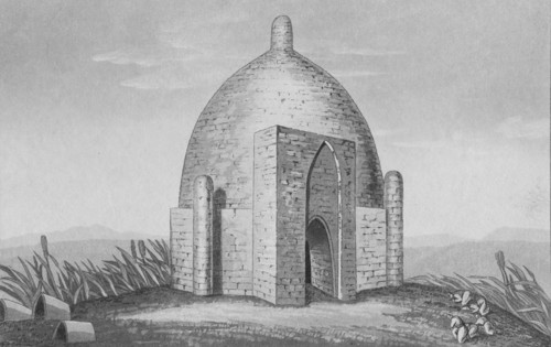 'Sepulchral Monument of a Kirgese Chief', c19th century. Artist: William Read.