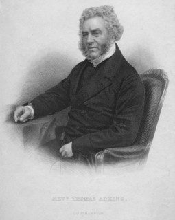 'Reverend Thomas Adkins', c19th century. Artist: John Cochran.
