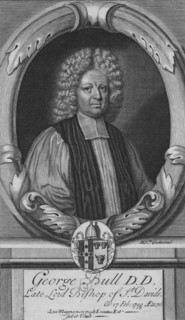 'George Bull D.D, Late Lord Bishop of St. Davids', c18th century. Artist: Unknown.