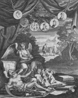 'Frontispice', 1724. Artist: Francois Morellon La Cave.