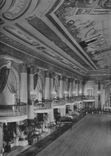 Detail of ballroom, Los Angeles-Biltmore Hotel, Los Angeles, California, 1923. Artist: Unknown.