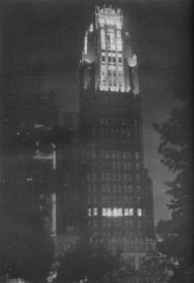 American Radiator Company Building, New York, 1925. Artist: Unknown.