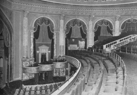 Auditorium from the balcony, Fox Theatre, Philadelphia, Pennsylvania, 1925. Artist: Unknown.