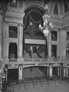 Entrance lobby, the Chicago Theatre, Chicago, Illinois, 1925. Artist: Unknown.