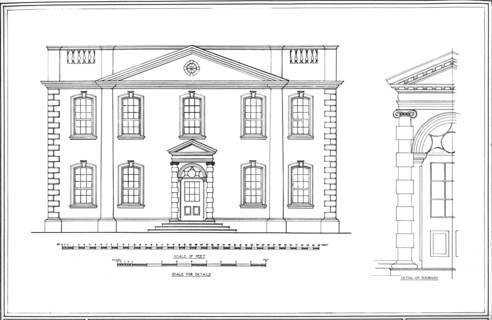 Plan of Harrington House, Bourton-on-the-Water, Gloucestershire, 1926 Artist: Unknown.