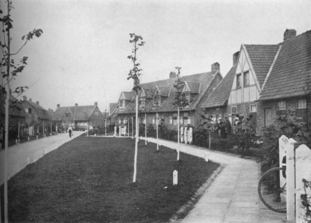 Ligy, garden suburb for working people, built at Ypres, Belgium, by the ORD, 1926. Artist: Unknown.