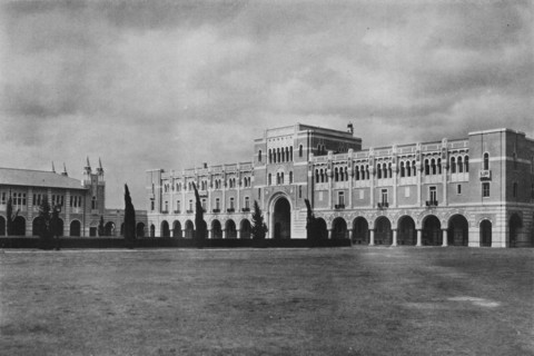 Adminstration Building, Rice University, Houston, Texas, 1926. Artist: Unknown.