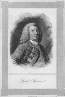 'Lord Anson', 1762. Artist: Henry Adlard.