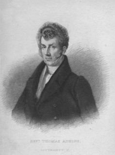 'Reverend Thomas Adkins', c1830. Artist: Fenner, Sears & Co.