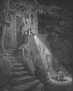 'The Dwelling of the Ogre', 1870. Creator: Héliodore Joseph Pisan.