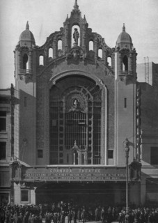 Granada Theatre, San Francisco, California, 1922. Artist: Unknown.