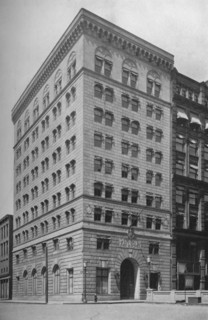 General exterior view, offices of the Brotherhood of Railroad Trainmen, Cleveland, Ohio, 1923. Artist: Unknown.