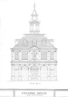 Custom House, King's Lynn, Norfolk, 1925. Artist: Unknown.