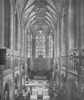 The Lady Chapel, Liverpool Cathedral, 1926. Artist: Unknown.