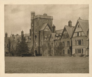'Girton College, nr. Cambridge', 1923. Artist: Unknown.