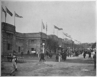 General view of the Palace of Engineering, British Empire Exhibition, Wembley, London, 1924. Artist: Unknown.