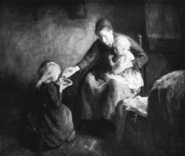 'La Soupe', c1900, (1917). Artist: Jacob Simon Hendrik Kever.