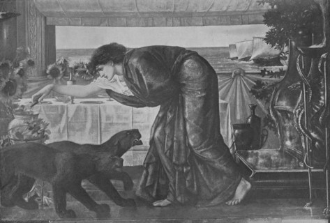 'The Wine of Circe', 1900, (1917). Artist: Sir Edward Coley Burne-Jones.