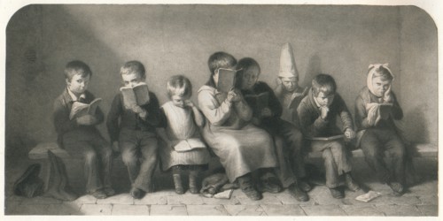 'The Frown', 1842, (1917). Artist: Thomas Webster.