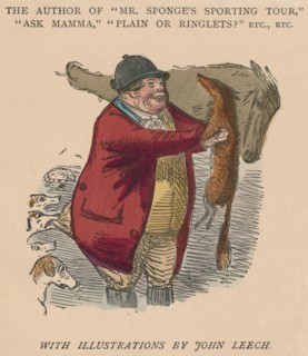 'The Author of Mr. Sponge's Sporting Tour, Ask Mamma, Plain or Ringlets? Etc., Etc.', 1854. Artist: John Leech.