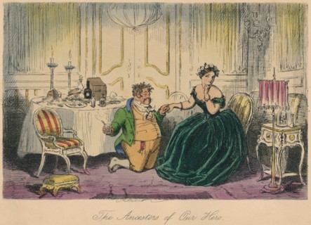 'The Ancestors of Our Hero', 1858. Artist: John Leech.
