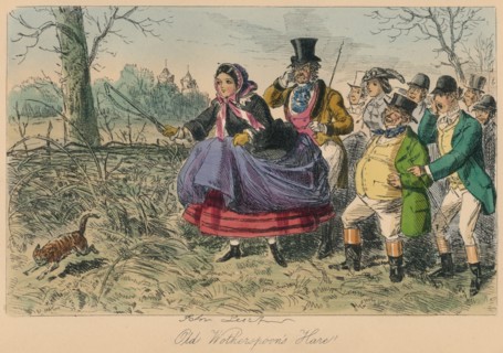 'Old Wotherspoon's Hare!', 1858. Artist: John Leech.