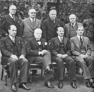 'Mr. Churchill's War Cabinet in the Spirng of 1941', 1941 (1955). Artist: Unknown.
