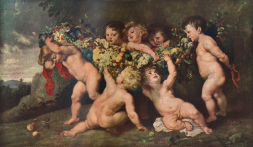 'Garland of Fruit', 1615-17 (c1927). Artist: Peter Paul Rubens.