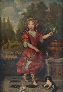 'Portrait of a Young Princess', c1688-1723 (c1927). Artist: Constantin Netscher.