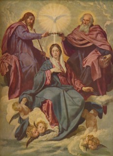 'La Coronacion de la Virgen', (Coronation of the Virgin ), 1635-1648, (c1934). Artist: Diego Velasquez.