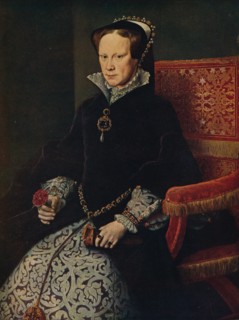 'La Reina Maria De Inglaterra', (Mary Tudor, Queen of England), 1554, (c1934). Artist: Antonis Mor.